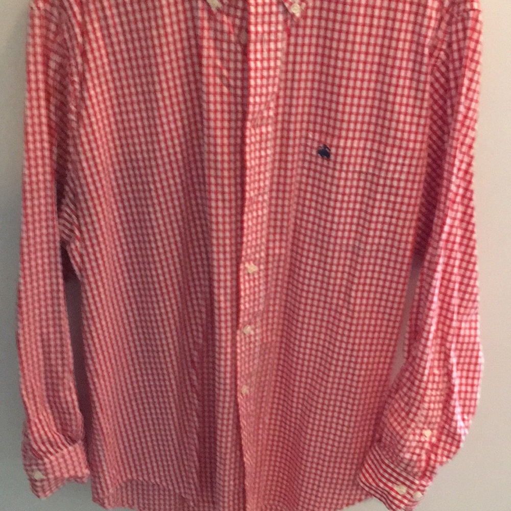 Mens medium brooks brothers long sleeved button down shirt